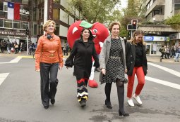 Día sin auto: Providencia tendrá cuatro cruces peatonales tipo Tokio