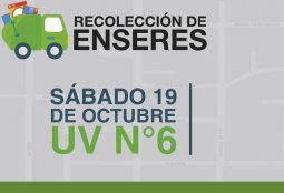 En octubre, Providencia retirará enseres en las Unidades Vecinales N°6 y 7