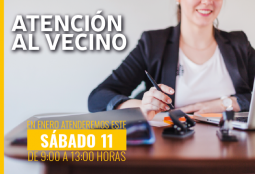 Obtén tu tarjeta vecino este sábado 11 de enero
