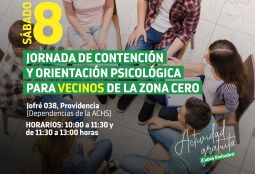 Jornada de Contención y Orientación para vecinos de zona cero