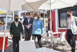 Autoridades dan cuenta de las medidas del Paso 3 para restaurantes y cafés