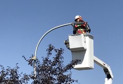 La iluminación LED está a punto de cubrir toda la comuna