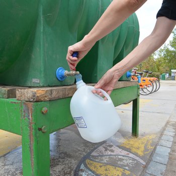 Así nos preparamos para el posible corte de agua