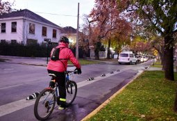 En el Día Mundial de la Bicicleta, alcaldesa Matthei y Ministra de Transportes inauguraron la ciclovía de Suecia