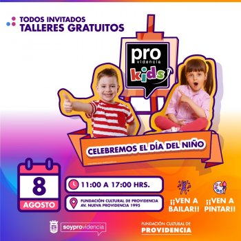 Baile, pintura, cine y recreación al aire libre en Imperdible Día del Niño