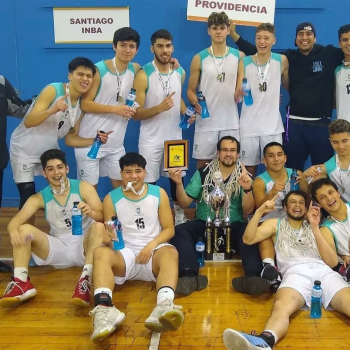 Rama de Básquetbol de Providencia alza la copa del “Campioni del Domani”