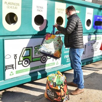 Cómo usar correctamente los puntos limpios móviles