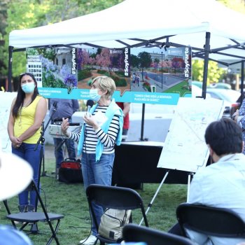 Vecinos conocieron detalles de la nueva Plaza Inés de Suárez