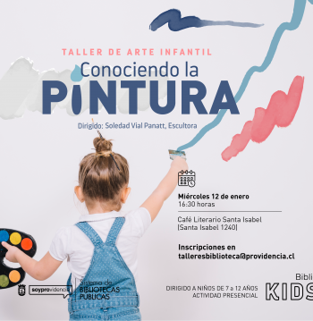Taller de arte infantil: conociendo la pintura