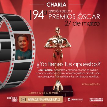 Charla sobre los premios Óscar