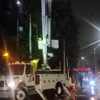 Cuadrillas municipales atendieron 96 incidencias por la lluvia