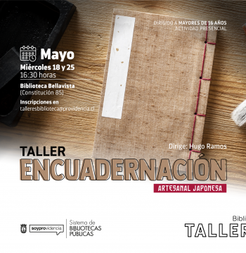 Taller Encuadernación artesanal japonesa