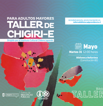Taller de chigiri-e para adultos mayores