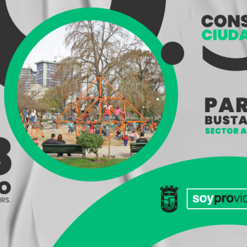 Sábado 28 de mayo: Consulta Ciudadana Anfiteatro Parque Bustamante