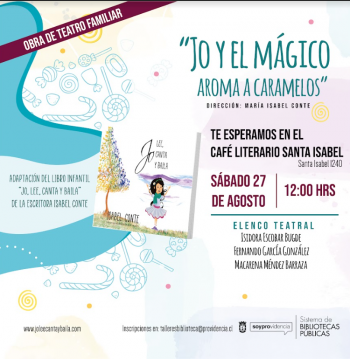 Presentación de la obra de teatro infantil "Jo y el mágico Aroma a caramelos"