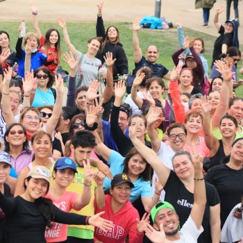 Más de 450 personas celebraron los 23 años de las Plazas Activas