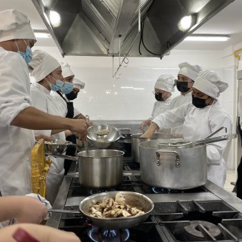La “semana de la cocina italiana” se vivió en el Liceo Alessandri