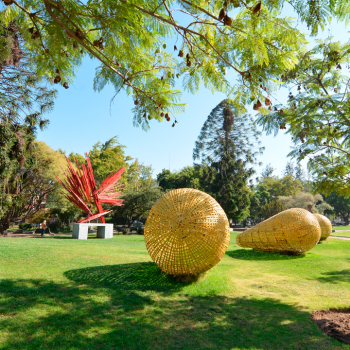 Cierre temporal del Parque de las Esculturas