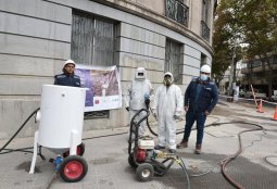 Se inicia la intervención en fachadas zona cero de Providencia