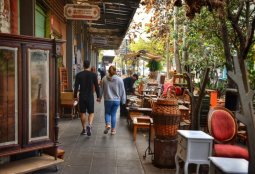 Día de los Patrimonios: Barrio Italia reunió a los amantes de las antigüedades, el arte y la gastronomía