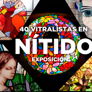 Exposición "Nítido”: 40 vitralistas en Parque de las Esculturas