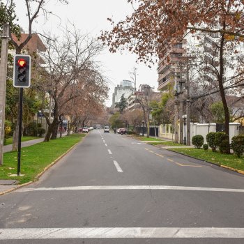 Comienzan obras de habilitación de ciclovía en Luis Thayer Ojeda