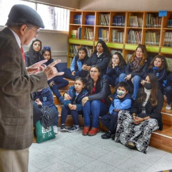 Destacado Astrónomo José Maza compartió con estudiantes del Colegio Providencia