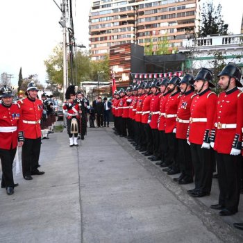 Bomba Inglesa: 14ª Compañía de Bomberos de Providencia celebró 65 años