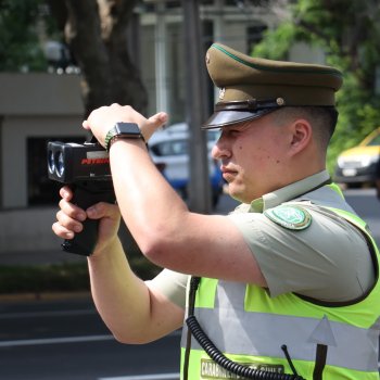 Autoridades realizan control de velocidad en Andrés Bello y anuncian refuerzo de medidas preventivas por Año Nuevo