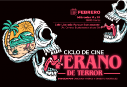Nuevas películas se suman al ciclo "Verano de Terror" en Café Literario Bustamante