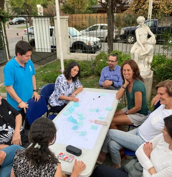 Segunda mesa de trabajo unidad vecinal 10: Seguridad, Tránsito y Aseo