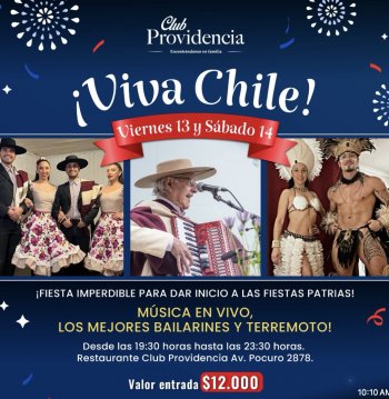 Viva Chile en Club Providencia