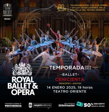 Transmisión Royal Ballet And Opera Ballet “Cenicienta”