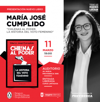 Lanzamiento libro “Chilenas al poder” de María José Cumplido