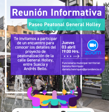 Reunión Informativa - Paseo Peatonal General Holley