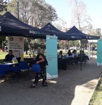 Operativo "Activando Providencia"- Plaza Las Lilas