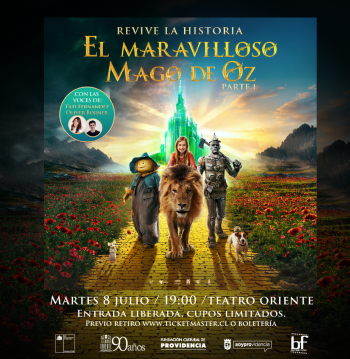 Película "El maravilloso Mago de Oz"