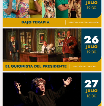 Lluvia de Teatro: Festival de comedias en el Teatro Oriente