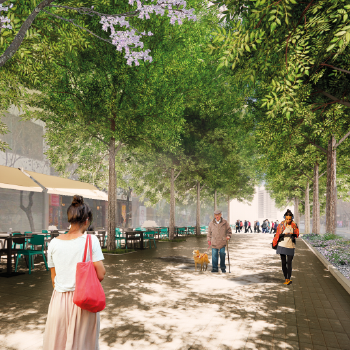 Parte histórica remodelación de Eje Providencia