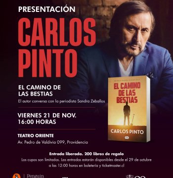 Presentación libro Carlos Pinto