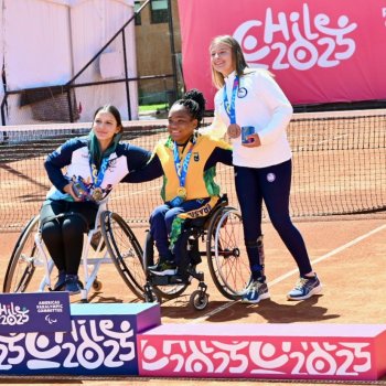 Juegos Parapanamericanos Juveniles Chile 2025: Alcalde Bellolio participó de la premiación de Tenis