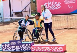 Juegos Parapanamericanos Juveniles Chile 2025: Alcalde Bellolio participó de la premiación de Tenis