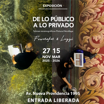 "De lo público a lo privado": Primera muestra de arte escenográfico en Providencia