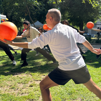 Vive la primera jornada masiva de Tai Chi al aire libre en Providencia