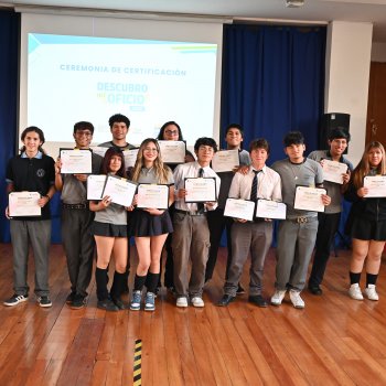 Estudiantes celebraron la culminación exitosa del programa “Descubro Mi Oficio 2025”