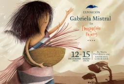 Exposición Gabriela Mistral en Emigración de pájaros