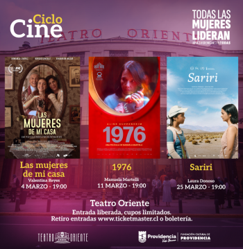 Ciclo Cine Todas las Mujeres Lideran