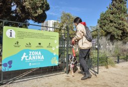 Zona canina de Plaza Loreto Cousiño será completamente remodelada