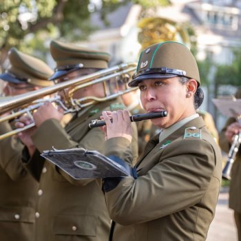 Panorama +60: Disfruta una tarde de música con la ‘‘Small Band’’ del Orfeón Nacional de Carabineros