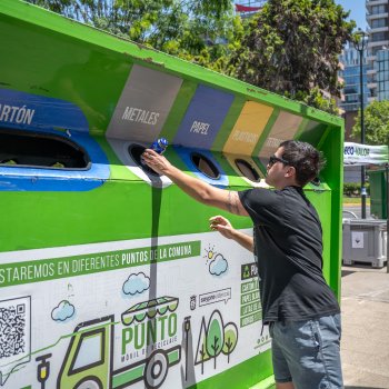 Vecinos de Providencia han reciclado más de 2.160 toneladas este 2026